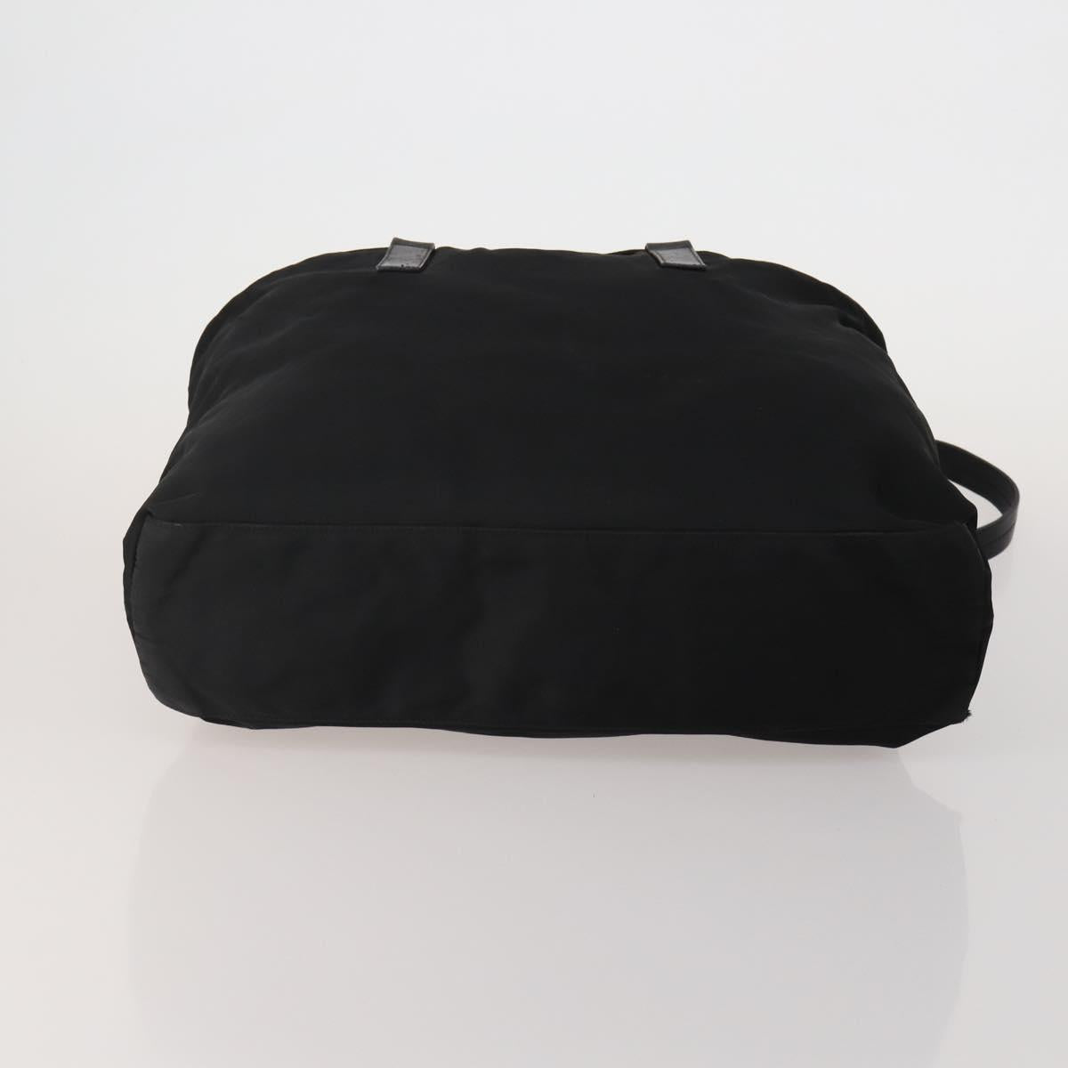 PRADA Shoulder Bag Nylon 4 Set Black Auth 188115