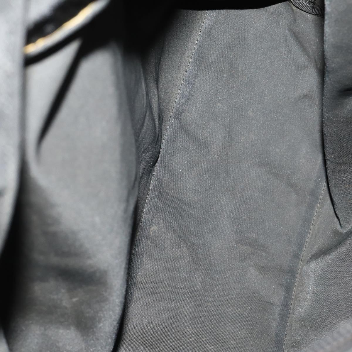 PRADA Shoulder Bag Nylon 4 Set Black Auth 188115