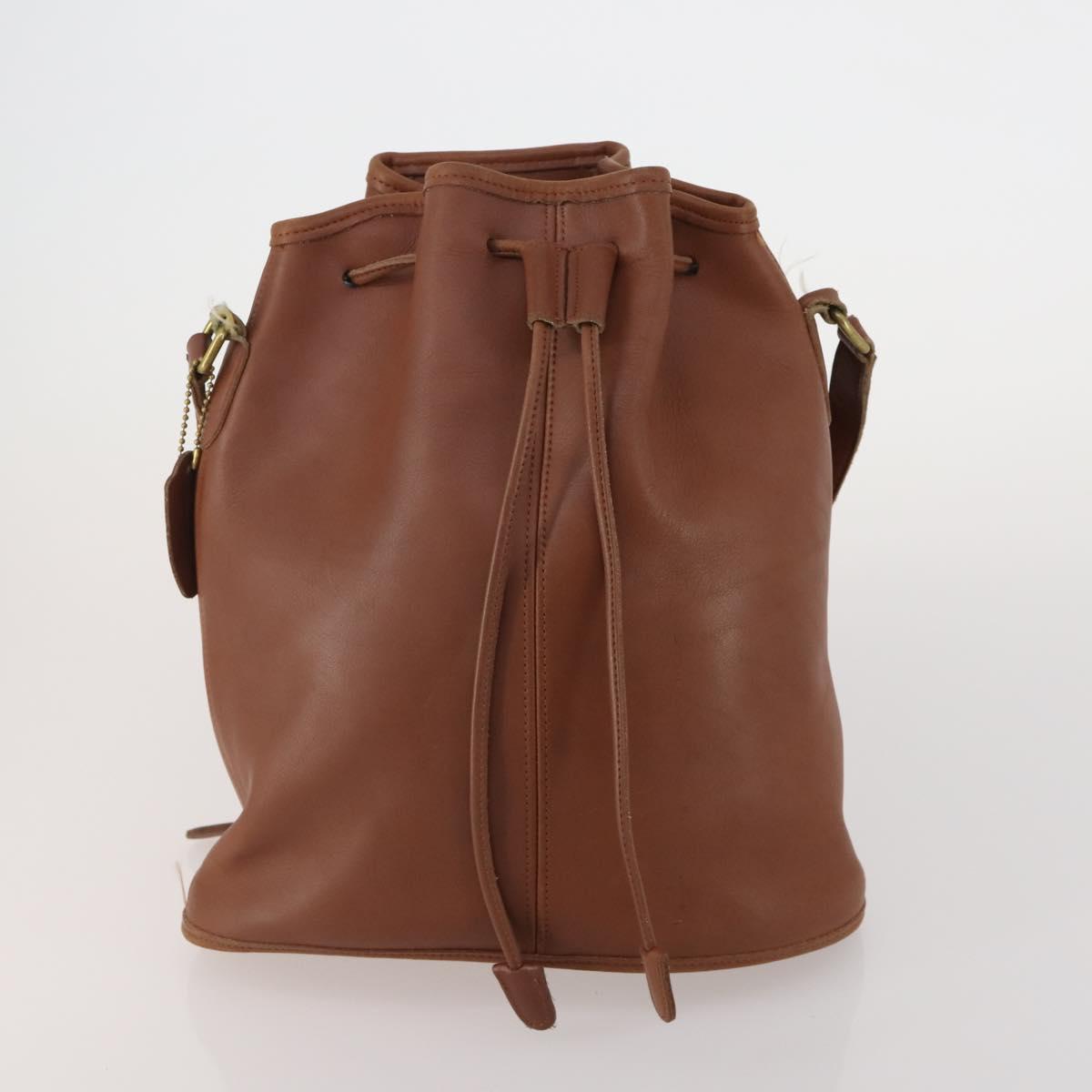 Coach Shoulder Bag Leather 3 Set Brown Auth 188138