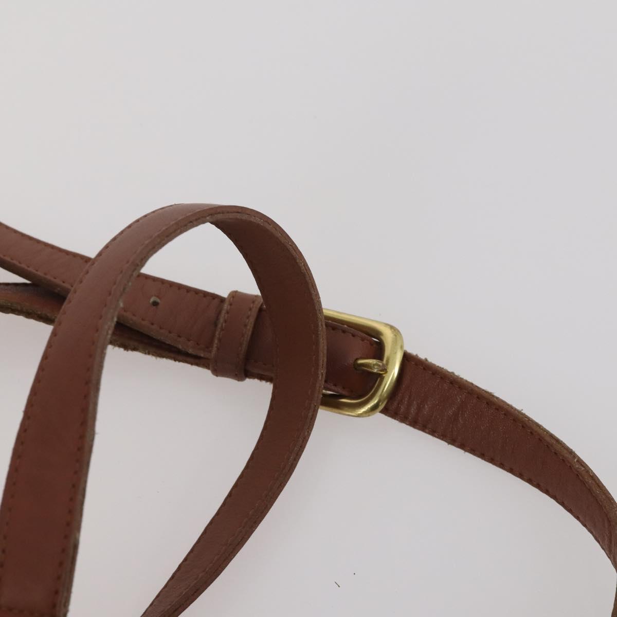 Coach Shoulder Bag Leather 3 Set Brown Auth 188138