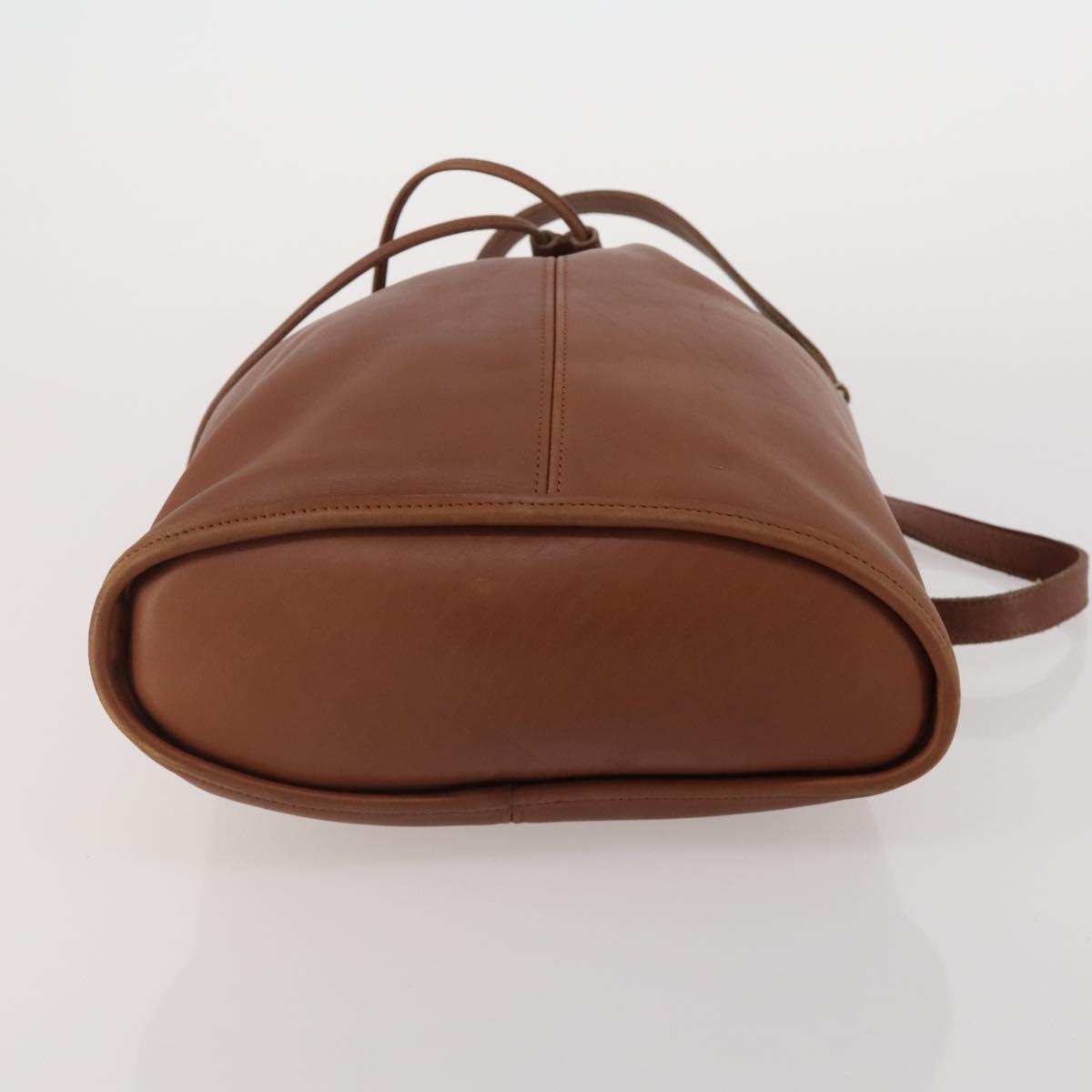 Coach Shoulder Bag Leather 3 Set Brown Auth 188138
