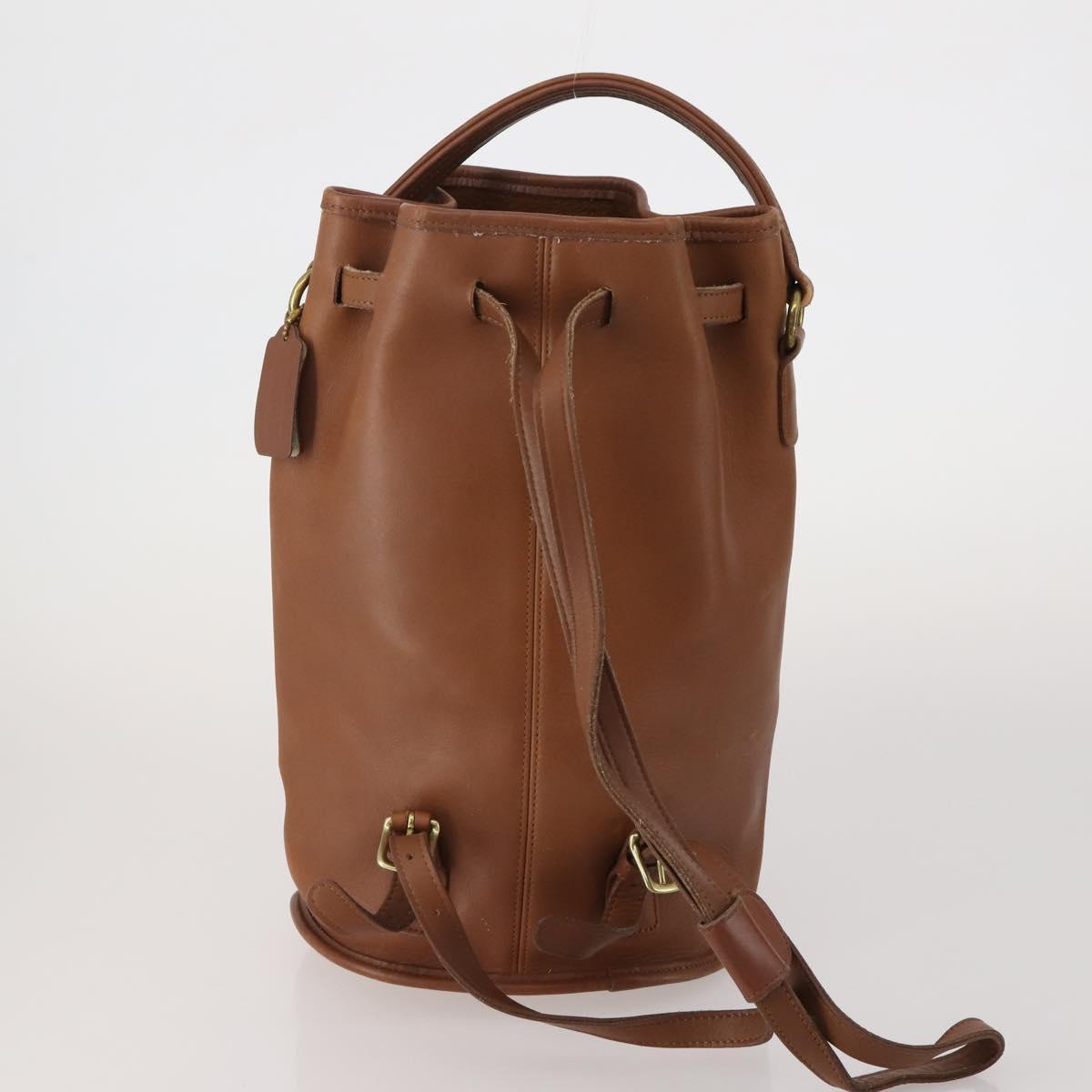 Coach Shoulder Bag Leather 3 Set Brown Auth 188138
