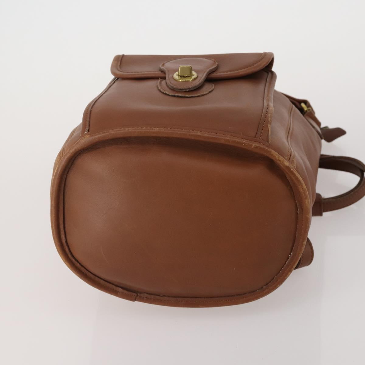 Coach Shoulder Bag Leather 3 Set Brown Auth 188138