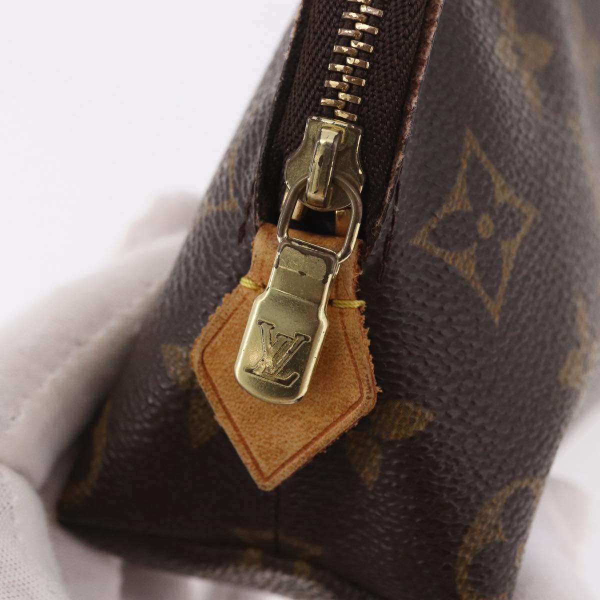 LOUIS VUITTON Monogram Pochette Cosmetic PM Pouch M43998 LV Auth 188189