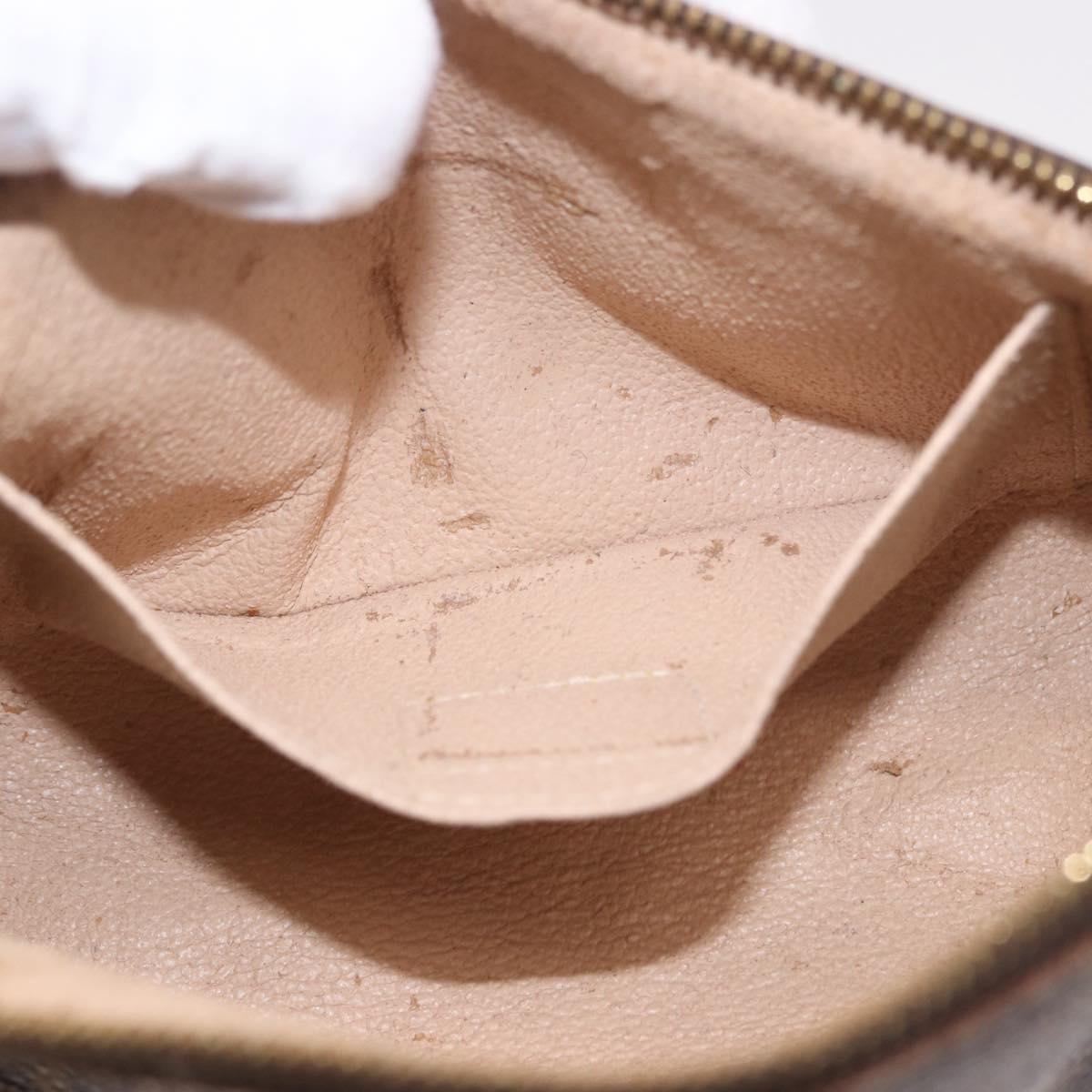 LOUIS VUITTON Monogram Pochette Cosmetic PM Pouch M43998 LV Auth 188189
