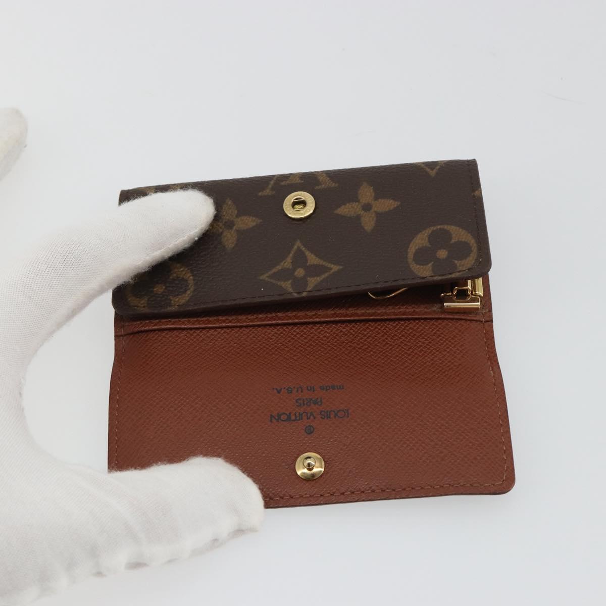 LOUIS VUITTON Monogram Multicles 4 Key Case Monogram M62631 LV Auth 188191A