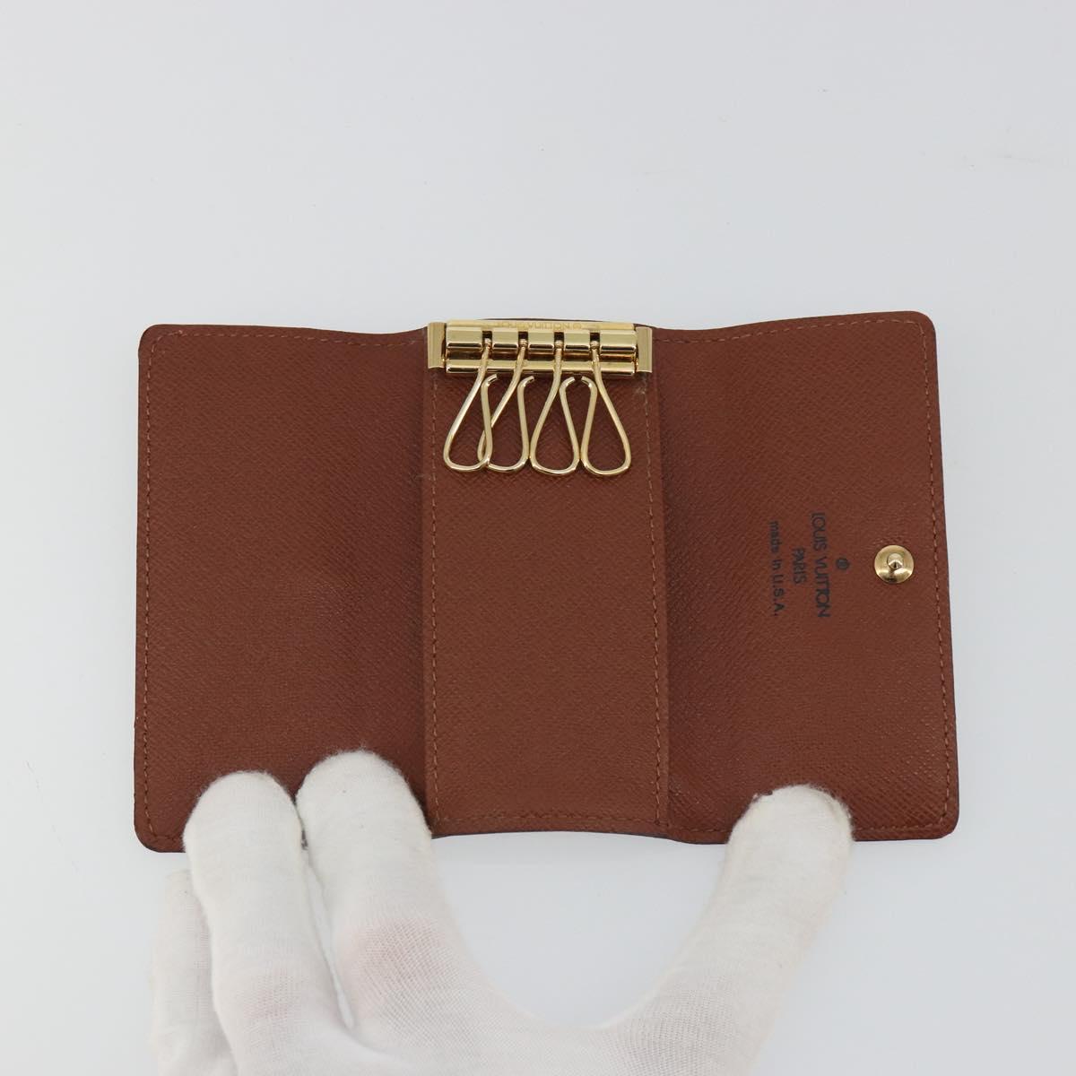 LOUIS VUITTON Monogram Multicles 4 Key Case Monogram M62631 LV Auth 188191A
