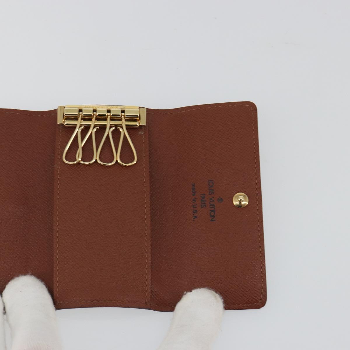 LOUIS VUITTON Monogram Multicles 4 Key Case Monogram M62631 LV Auth 188191A
