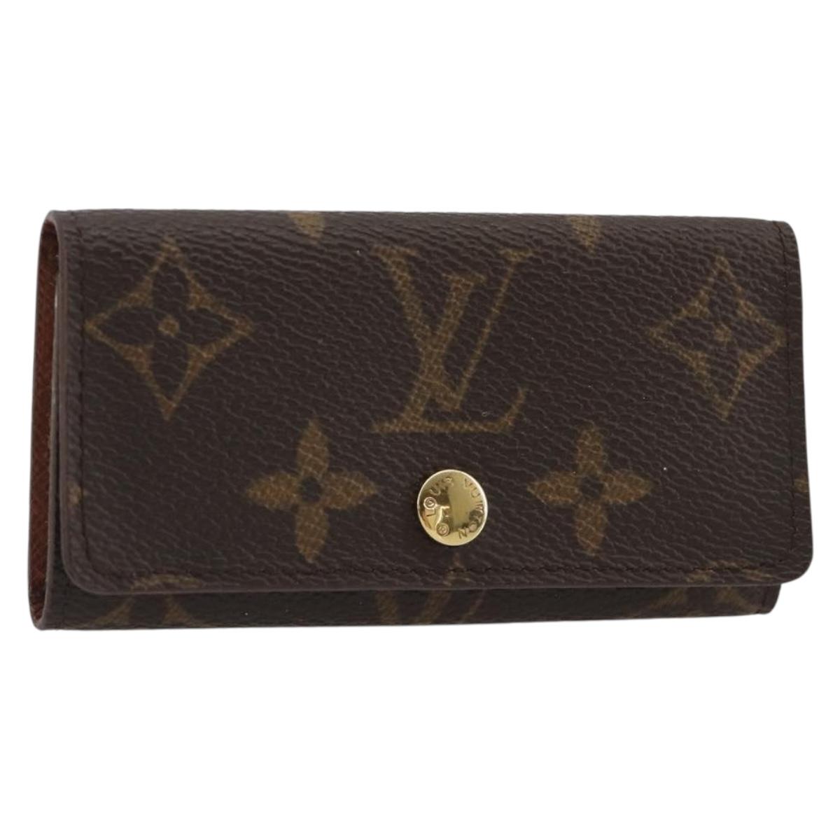LOUIS VUITTON Monogram Multicles 4 Key Case Monogram M62631 LV Auth 188191A