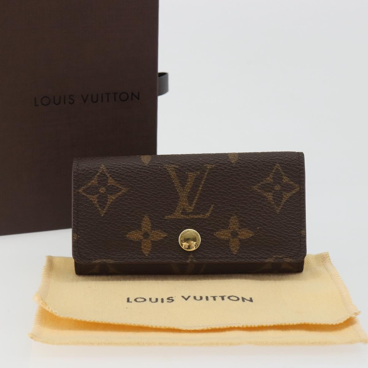LOUIS VUITTON Monogram Multicles 4 Key Case Monogram M62631 LV Auth 188191A