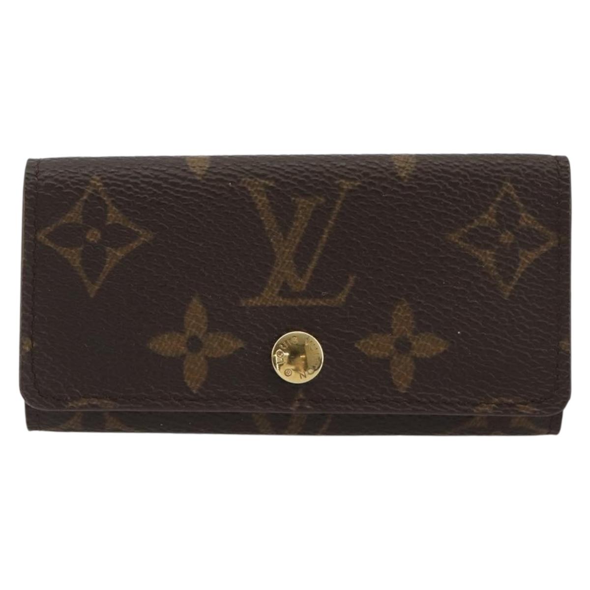 LOUIS VUITTON Monogram Multicles 4 Key Case Monogram M62631 LV Auth 188191A