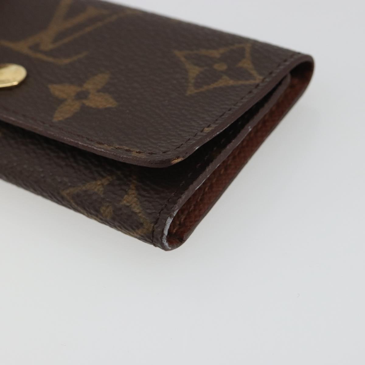 LOUIS VUITTON Monogram Multicles 4 Key Case Monogram M62631 LV Auth 188191A