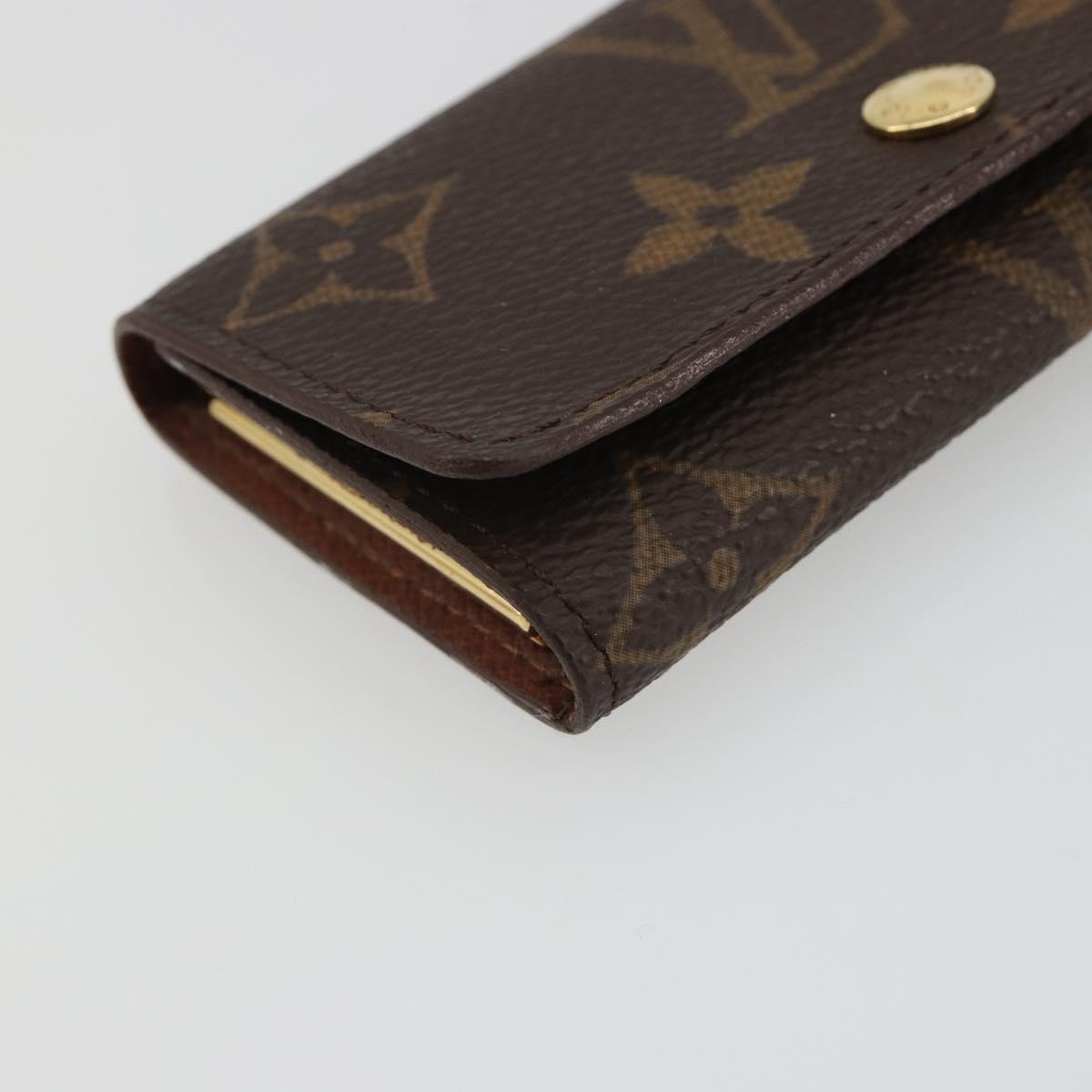 LOUIS VUITTON Monogram Multicles 4 Key Case Monogram M62631 LV Auth 188191A
