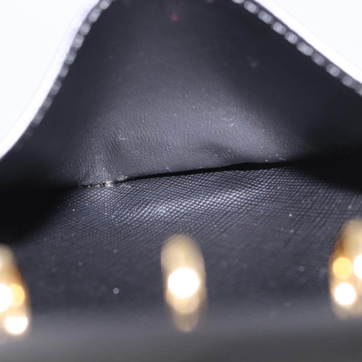 LOUIS VUITTON Monogram Mini Lin Agenda PM Planner Cover Black LV Auth 188193A