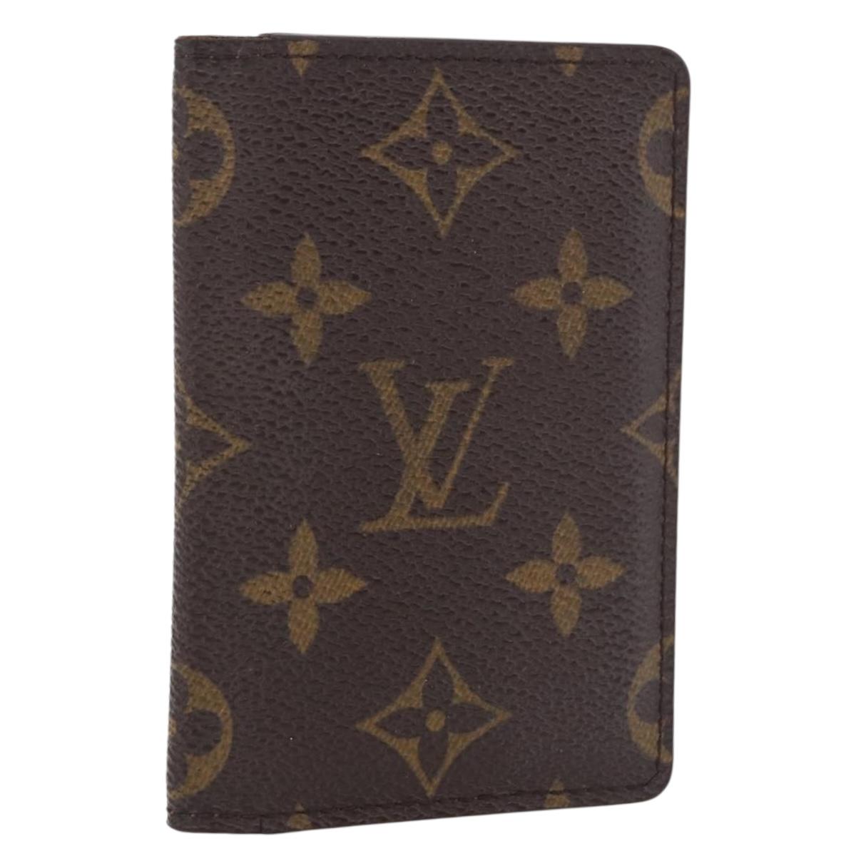 LOUIS VUITTON Monogram Organizer De Poch Card Case M61732 LV Auth 188194A