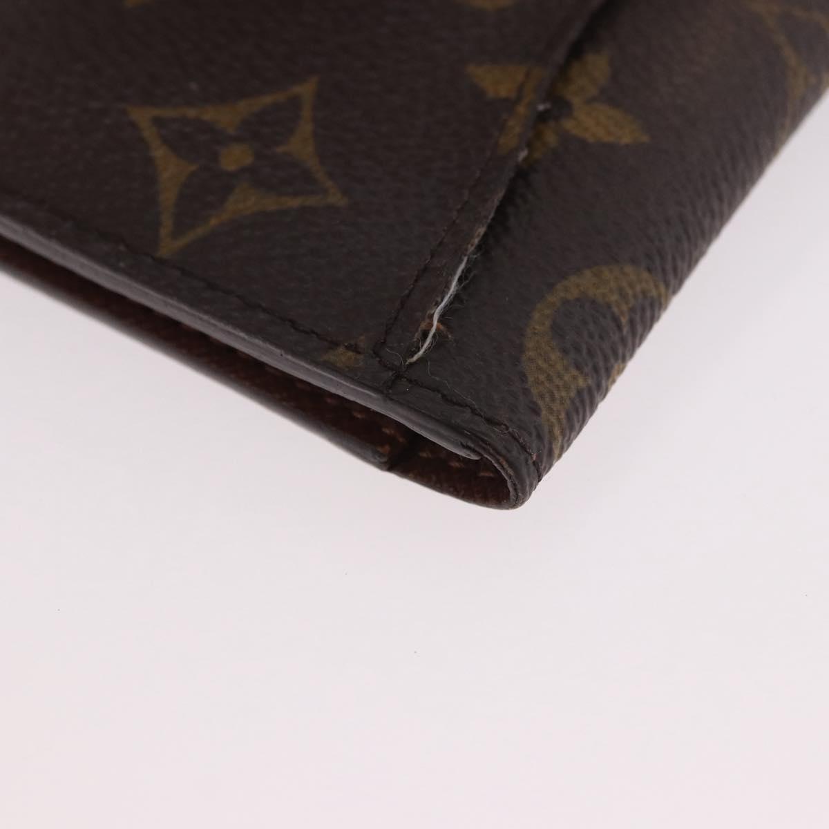 LOUIS VUITTON Monogram Organizer De Poch Card Case M61732 LV Auth 188194A