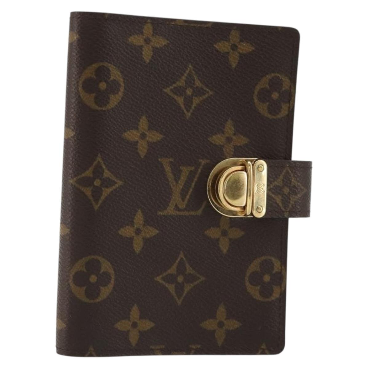 LOUIS VUITTON Monogram Agenda Koala PM Cover Pink R21013 LV Auth 188196