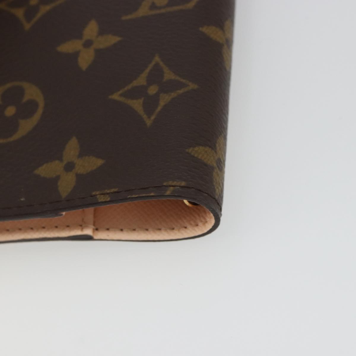 LOUIS VUITTON Monogram Agenda Koala PM Cover Pink R21013 LV Auth 188196