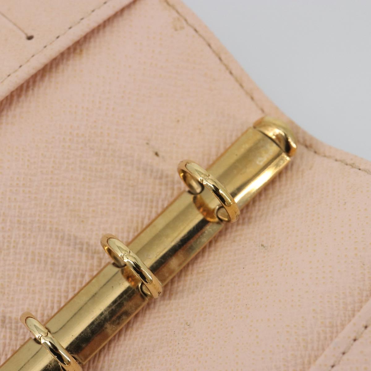 LOUIS VUITTON Monogram Agenda Koala PM Cover Pink R21013 LV Auth 188196