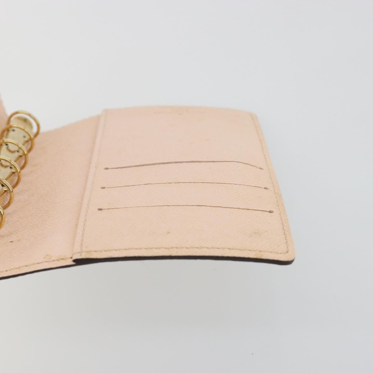 LOUIS VUITTON Monogram Agenda Koala PM Cover Pink R21013 LV Auth 188196