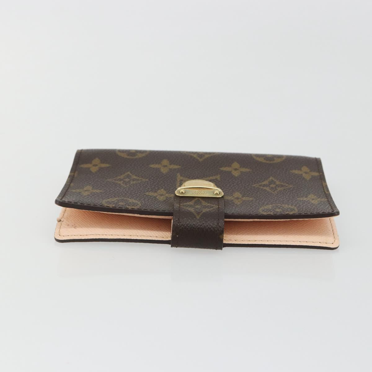 LOUIS VUITTON Monogram Agenda Koala PM Cover Pink R21013 LV Auth 188196