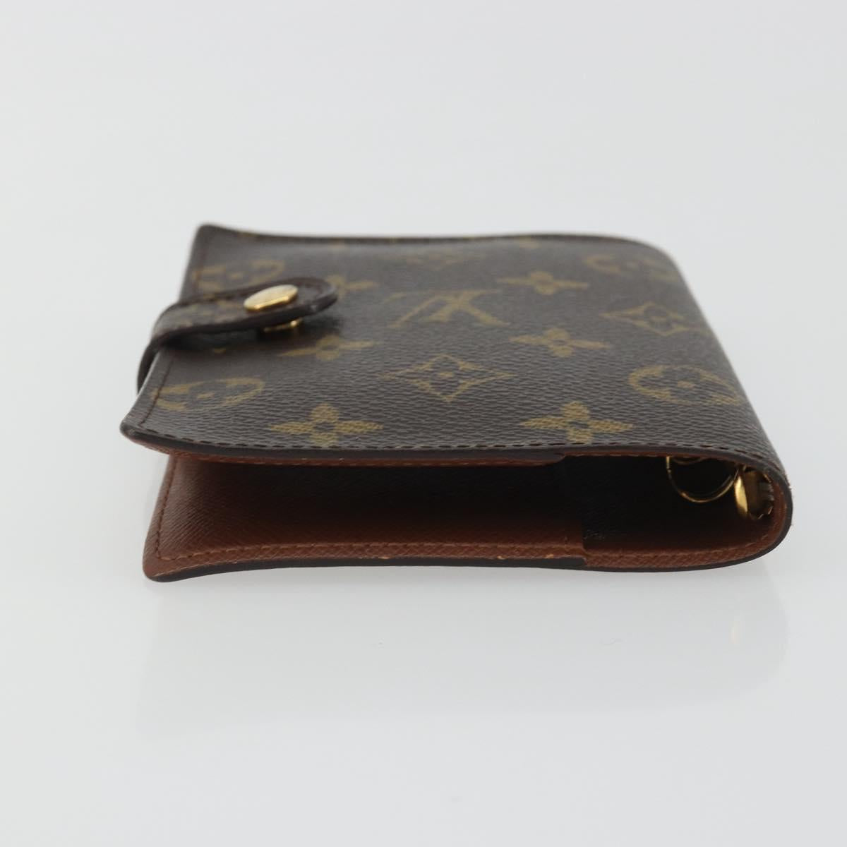 LOUIS VUITTON Monogram Agenda PM Day Planner Cover R20005 LV Auth 188199A