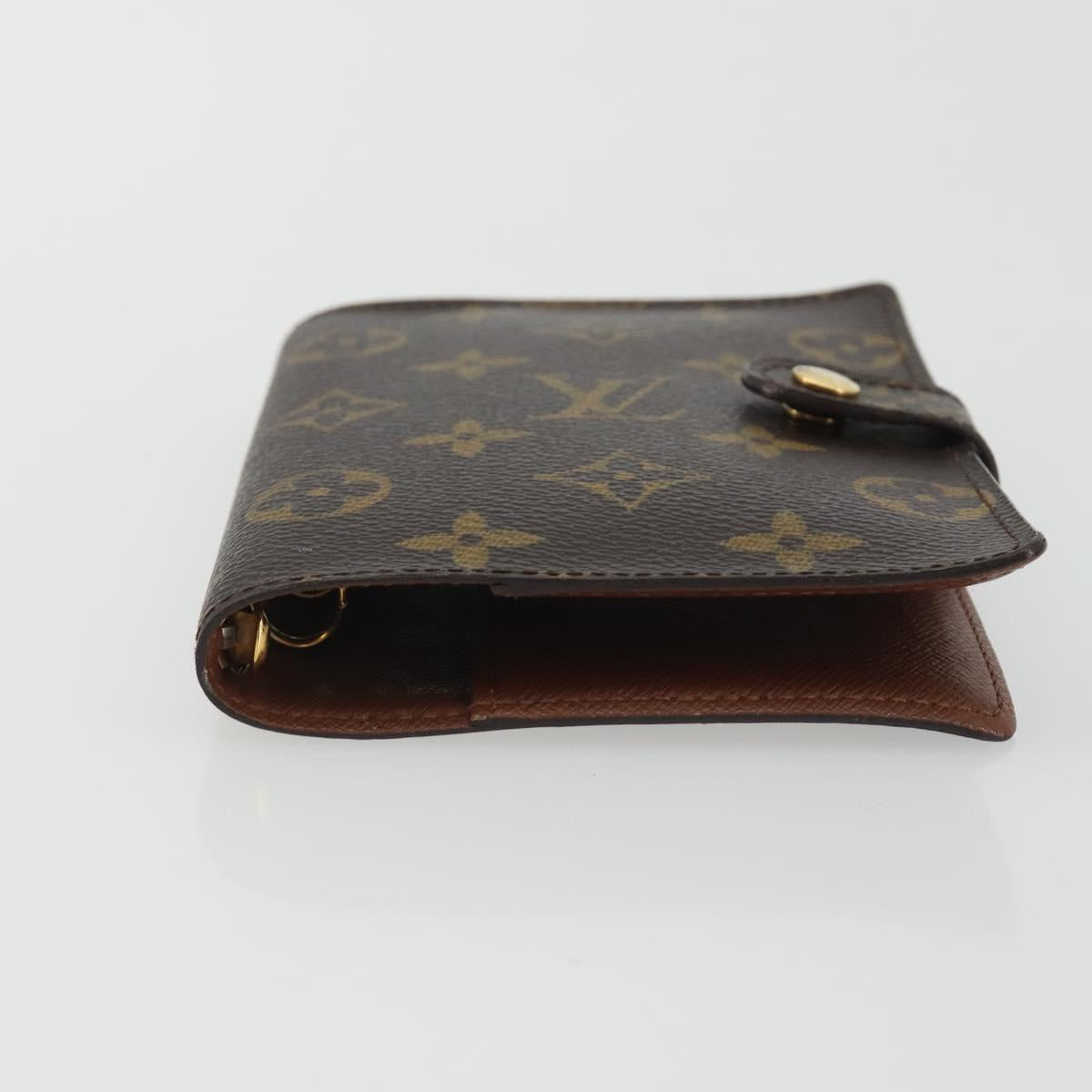 LOUIS VUITTON Monogram Agenda PM Day Planner Cover R20005 LV Auth 188199A