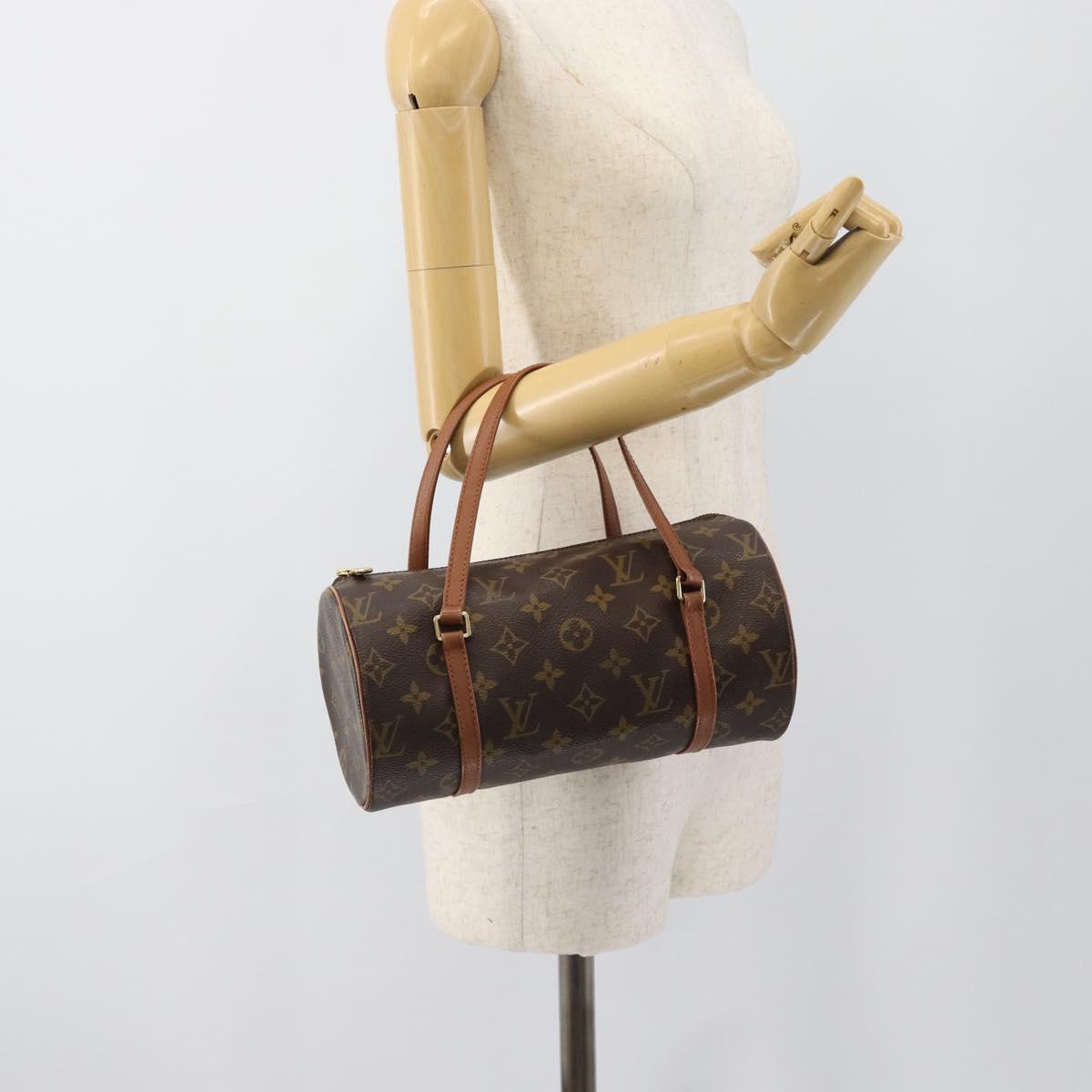 LOUIS VUITTON Monogram Papillon 26 Hand Bag M51386 LV Auth 188220SAV
