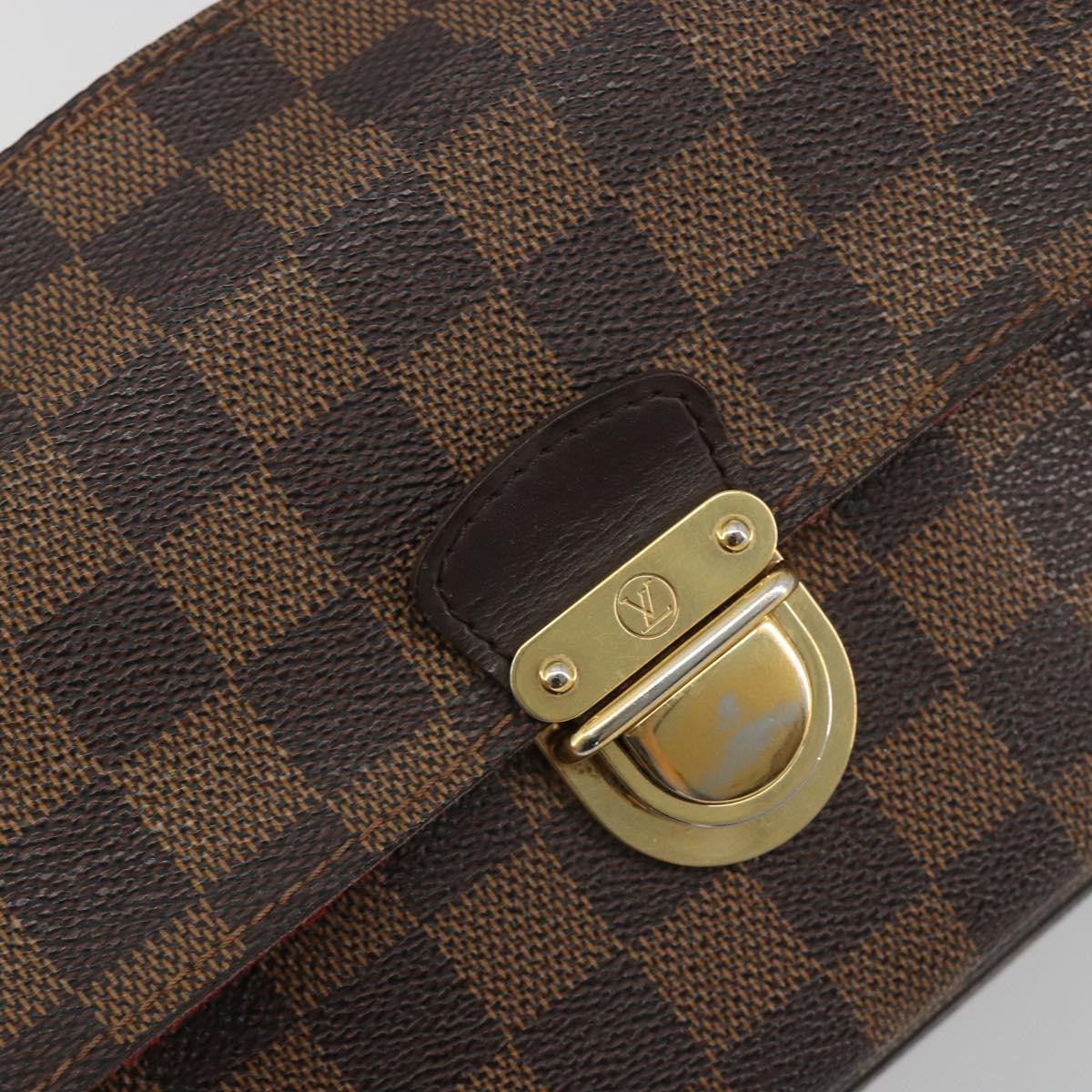 LOUIS VUITTON Damier Ebene Ravello GM Shoulder Bag N60006 LV Auth 188221A