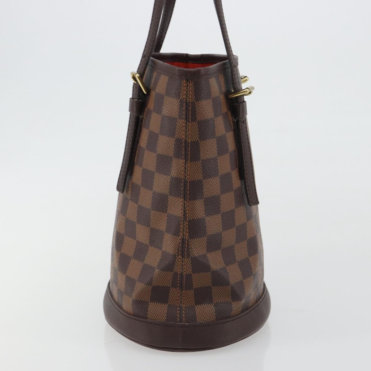 LOUIS VUITTON Damier Ebene Marais Shoulder Bag N42240 LV Auth 188222V