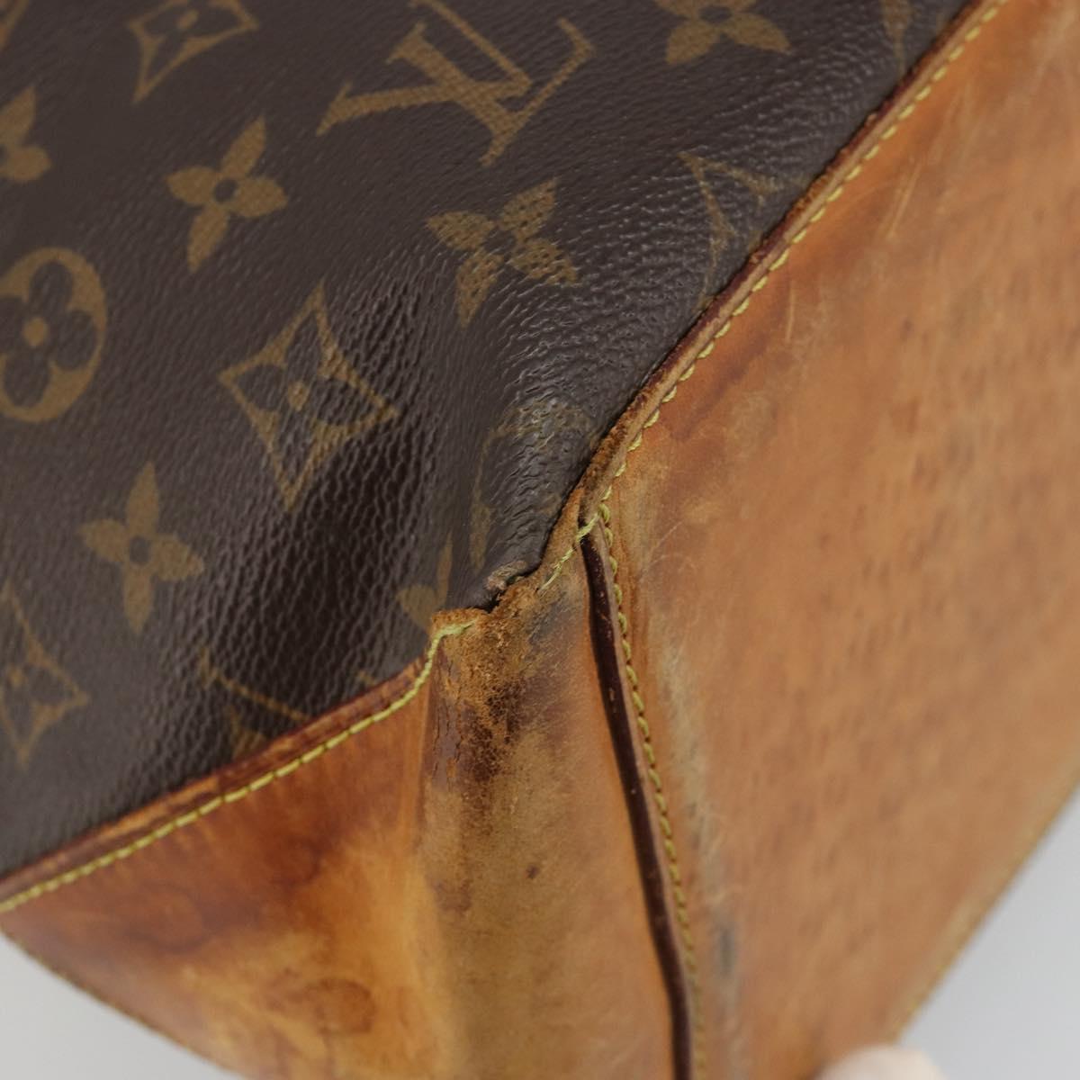 LOUIS VUITTON Monogram Cabas Mezzo Tote Bag M51151 LV Auth 188227