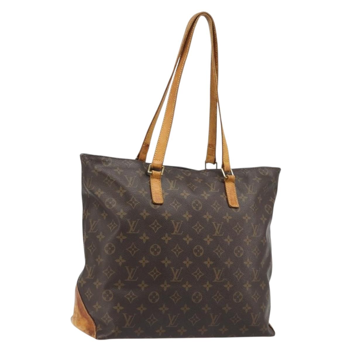 LOUIS VUITTON Monogram Cabas Mezzo Tote Bag M51151 LV Auth 188227