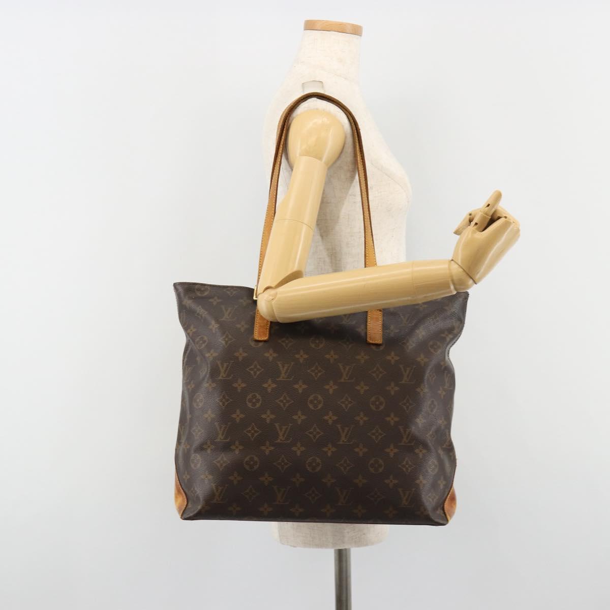 LOUIS VUITTON Monogram Cabas Mezzo Tote Bag M51151 LV Auth 188227
