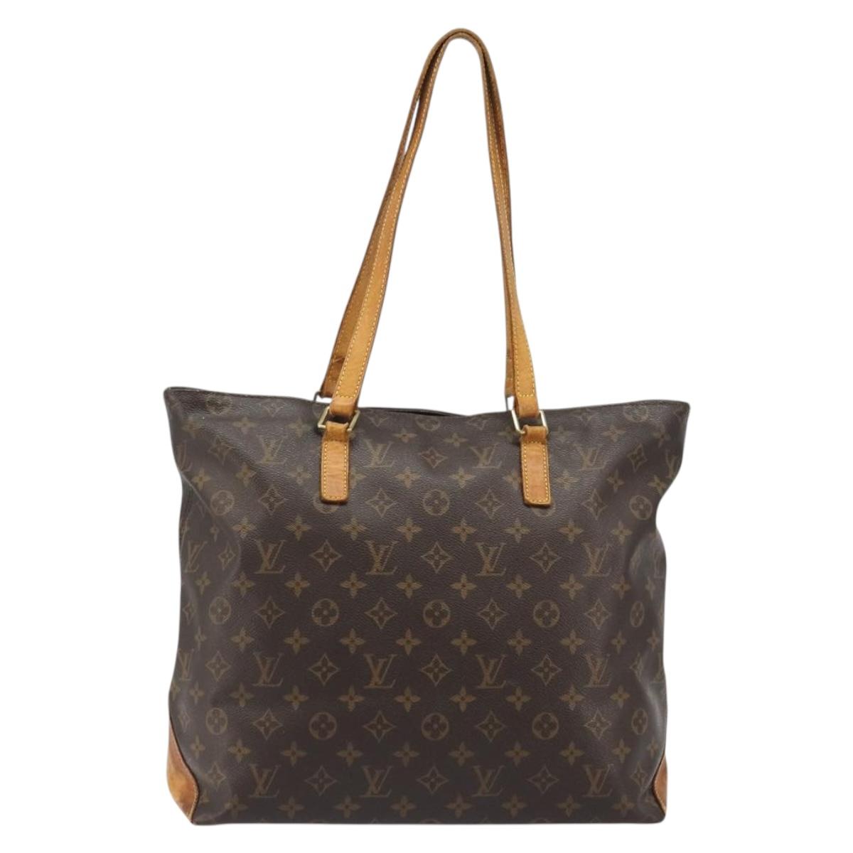 LOUIS VUITTON Monogram Cabas Mezzo Tote Bag M51151 LV Auth 188227