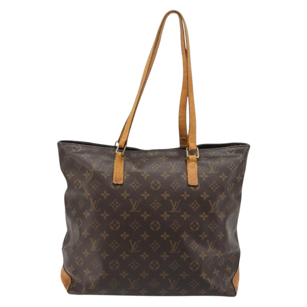 LOUIS VUITTON Monogram Cabas Mezzo Tote Bag M51151 LV Auth 188227