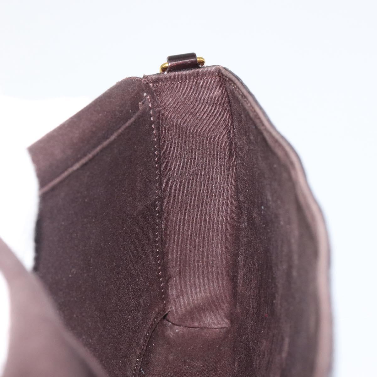 LOUIS VUITTON Monogram Vernis Pochette Felice Amarante M61267 Auth 188234A