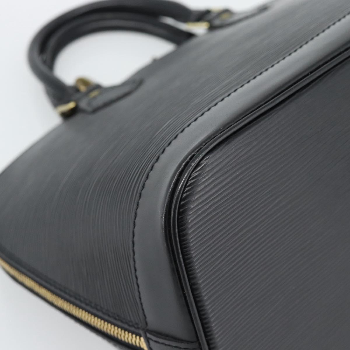 LOUIS VUITTON Epi Alma Hand Bag Noir Black M52142 LV Auth 188243SAV