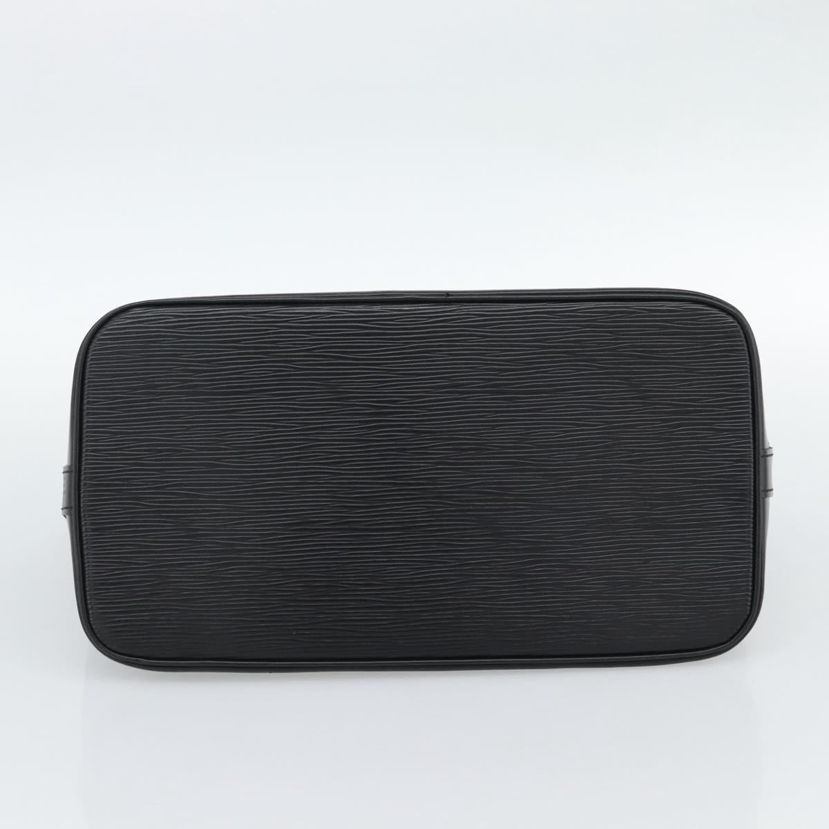LOUIS VUITTON Epi Alma Hand Bag Noir Black M52142 LV Auth 188243SAV