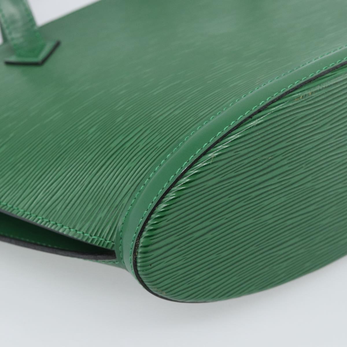 LOUIS VUITTON Epi Saint Jacques Shopping Bag Green M52274 LV Auth 188244V