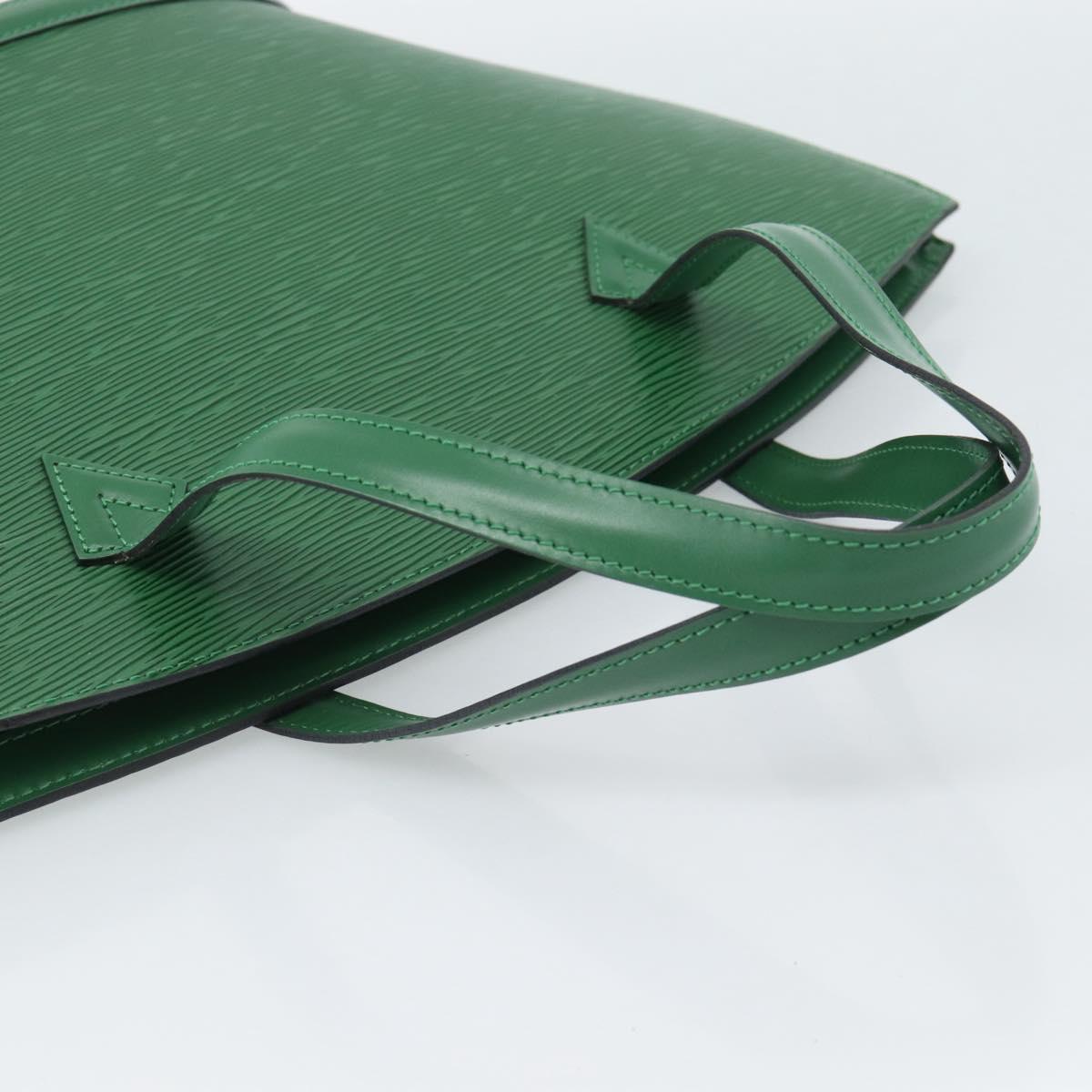 LOUIS VUITTON Epi Saint Jacques Shopping Bag Green M52274 LV Auth 188244V