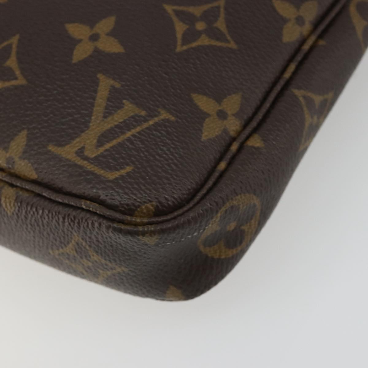 LOUIS VUITTON Monogram Pochette Accessoires Accessory Pouch M51980 Auth 188251A