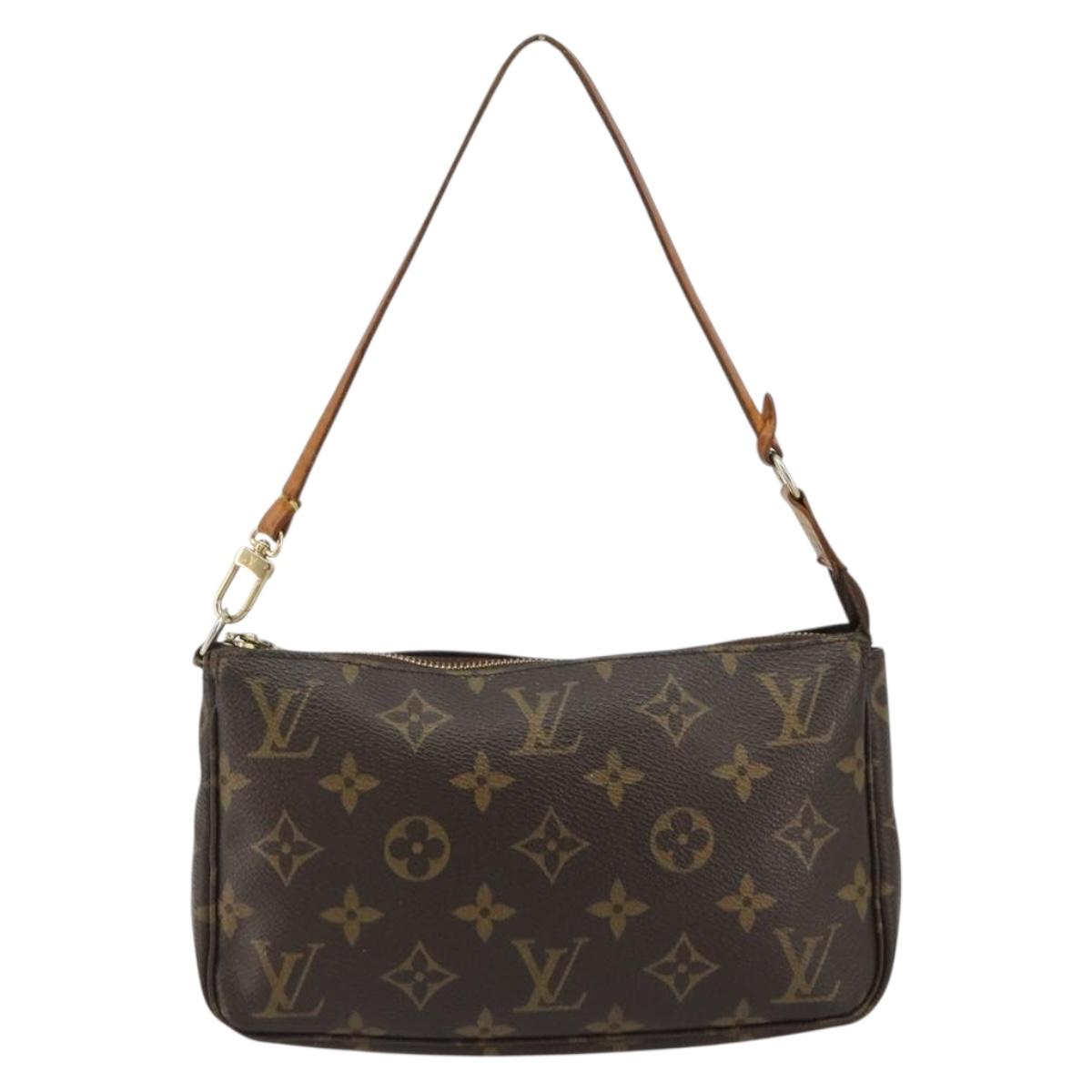 LOUIS VUITTON Monogram Pochette Accessoires Accessory Pouch M51980 Auth 188251A
