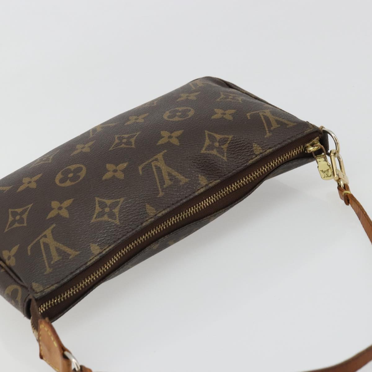 LOUIS VUITTON Monogram Pochette Accessoires Accessory Pouch M51980 Auth 188251A