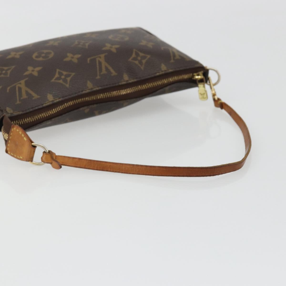 LOUIS VUITTON Monogram Pochette Accessoires Accessory Pouch M51980 Auth 188251A