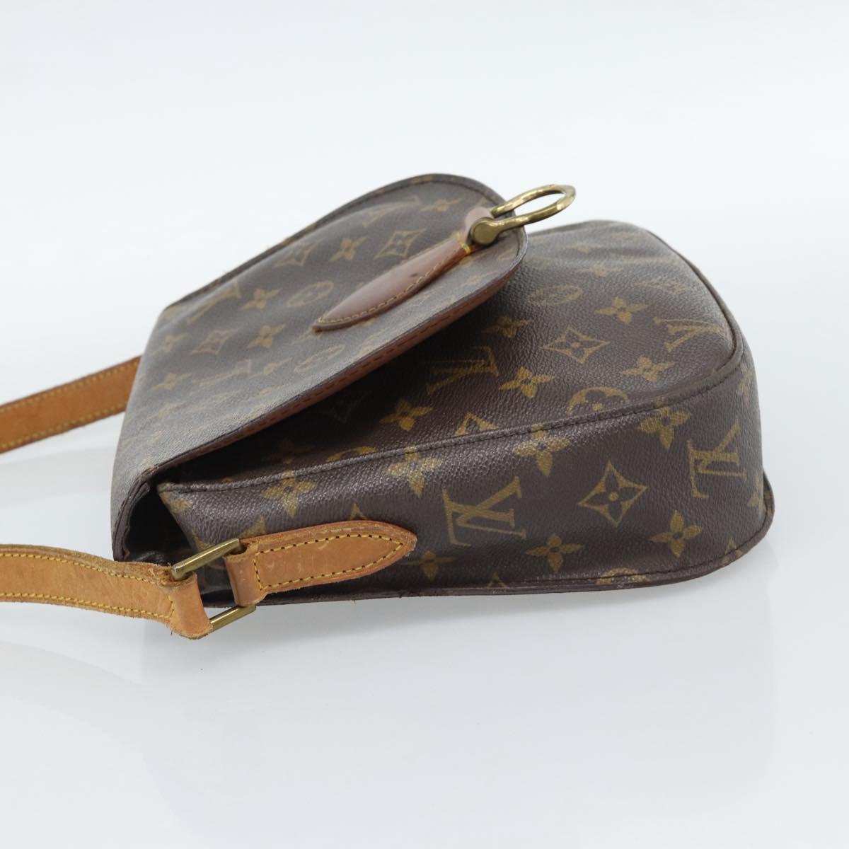 LOUIS VUITTON Monogram Saint Cloud GM Shoulder Bag M51242 LV Auth 188260