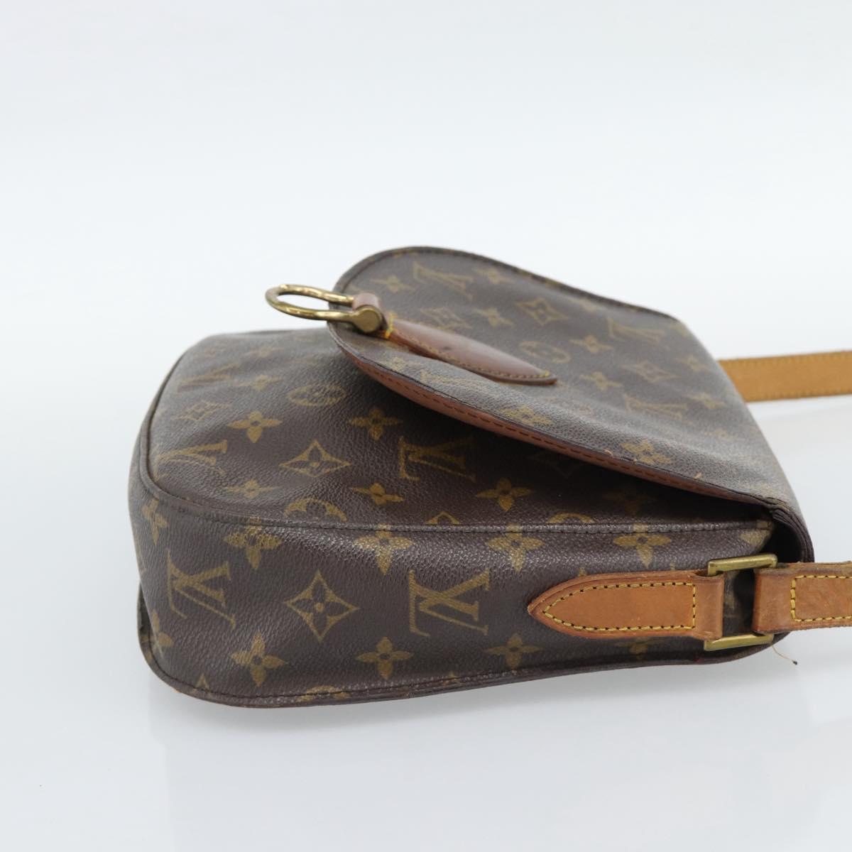 LOUIS VUITTON Monogram Saint Cloud GM Shoulder Bag M51242 LV Auth 188260