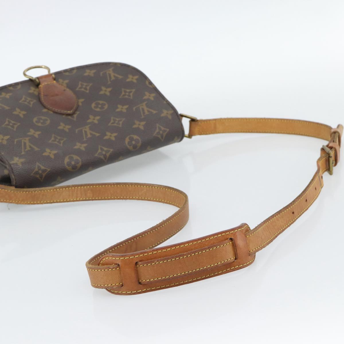 LOUIS VUITTON Monogram Saint Cloud GM Shoulder Bag M51242 LV Auth 188260