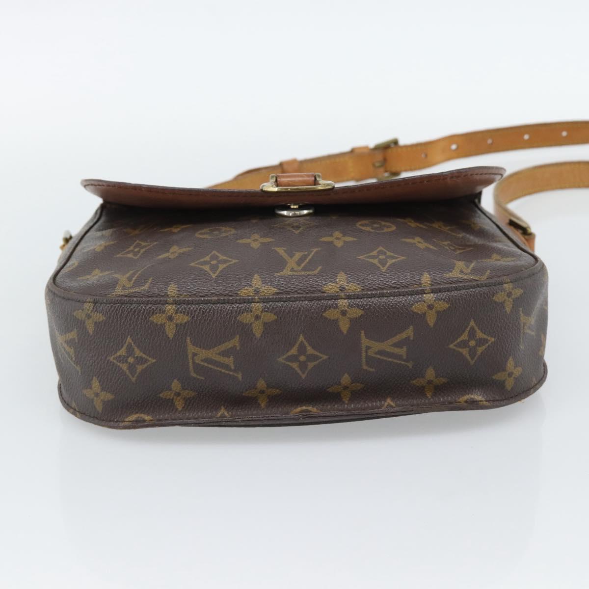 LOUIS VUITTON Monogram Saint Cloud GM Shoulder Bag M51242 LV Auth 188260