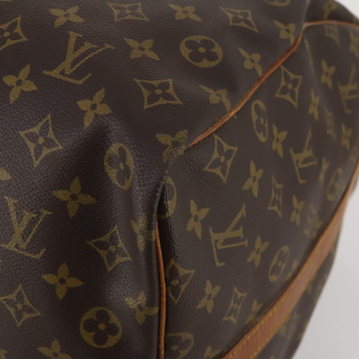 LOUIS VUITTON Monogram Keepall Bandouliere 60 Boston Bag M41412 LV Auth 188266