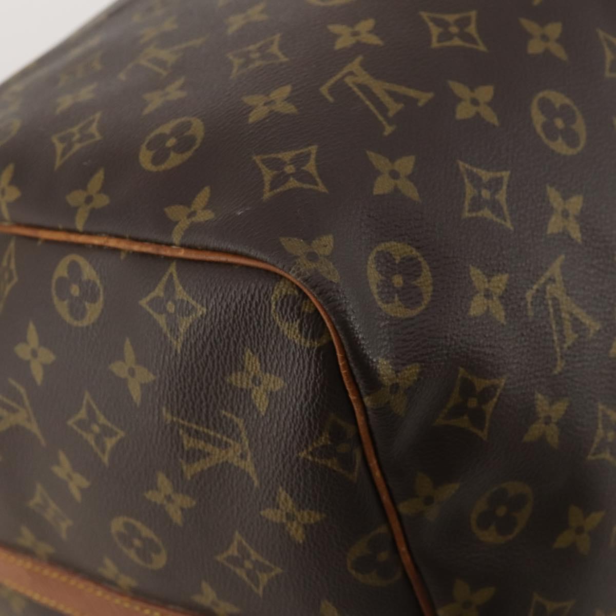 LOUIS VUITTON Monogram Keepall Bandouliere 60 Boston Bag M41412 LV Auth 188266